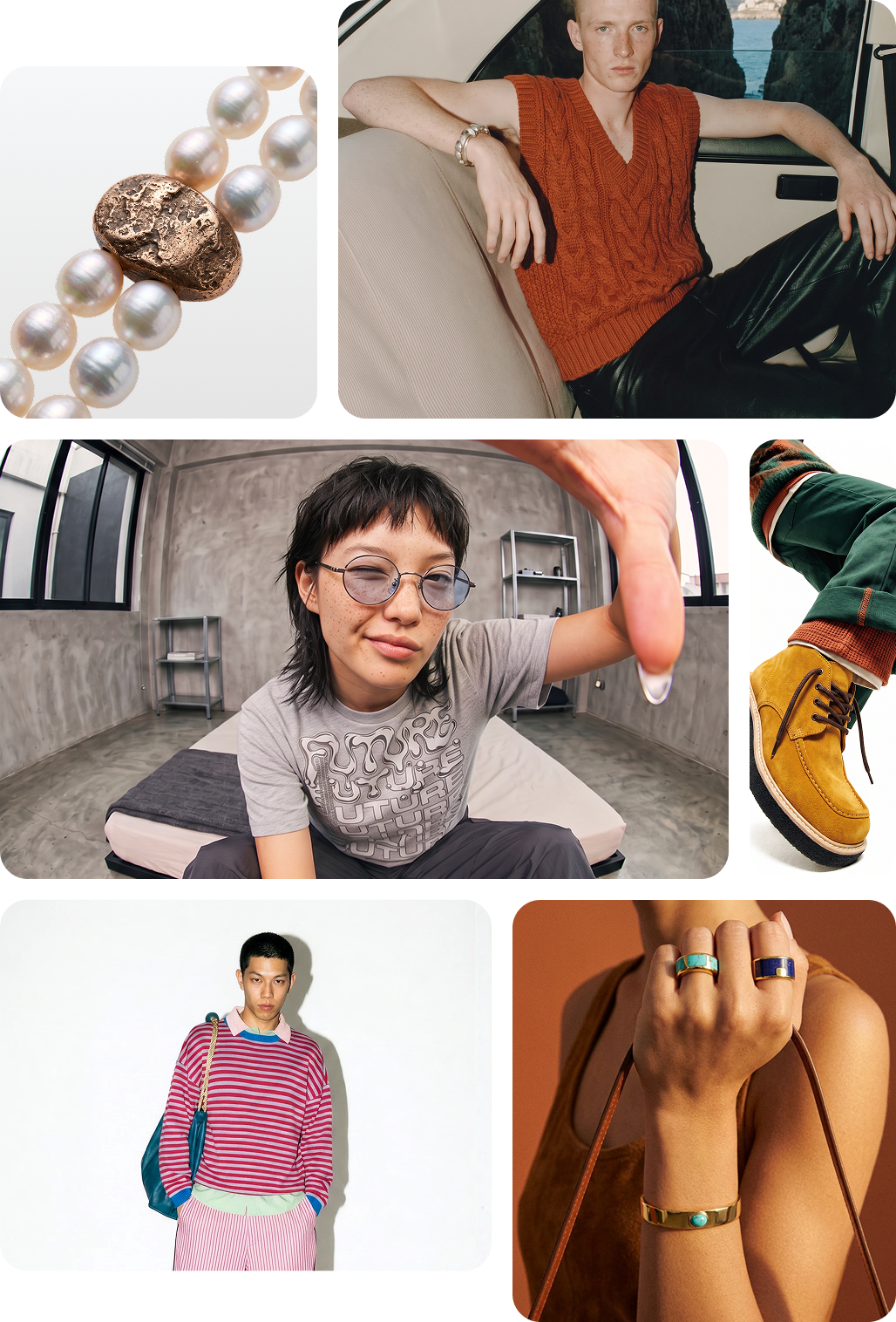 Fashion design inspiration collage